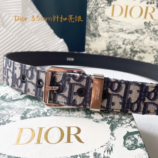 Dior calf leather 35MM BELT 2804