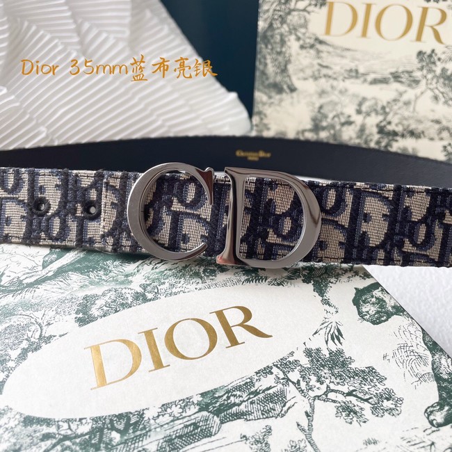 Dior calf leather 35MM BELT 2807