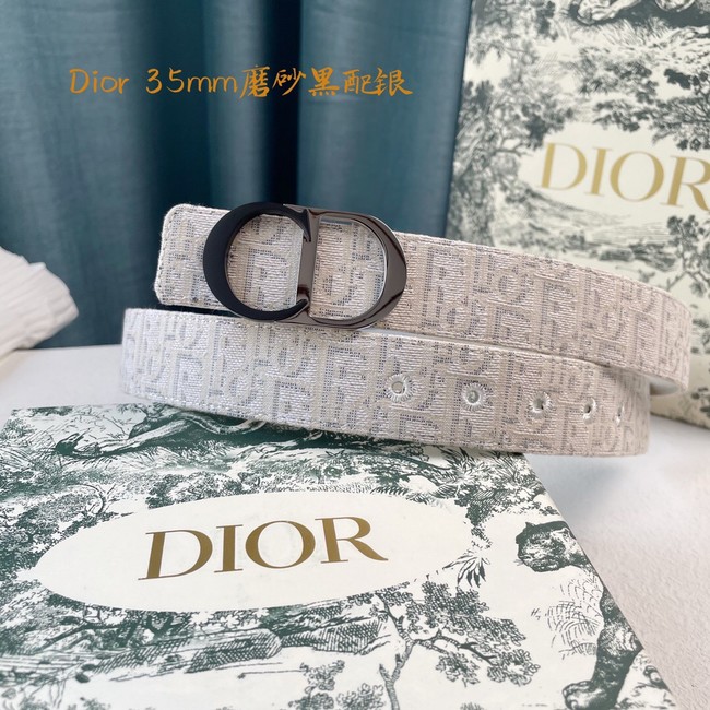 Dior calf leather 35MM BELT 2808