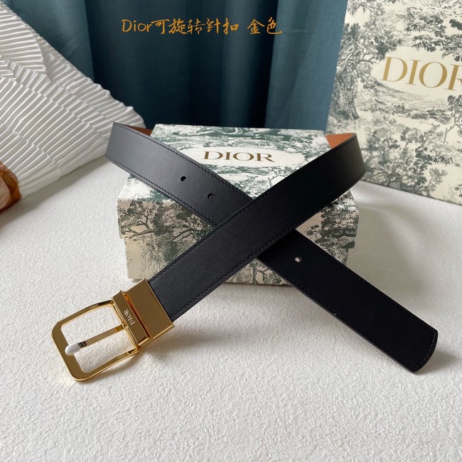 Dior calf leather 35MM BELT 2812