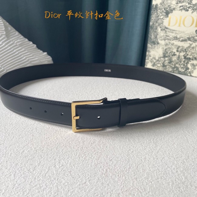 Dior calf leather 35MM BELT 2814