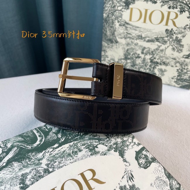 Dior calf leather 35MM BELT M0472S