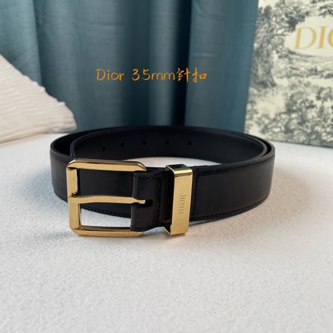 Dior calf leather 35MM BELT M0472S