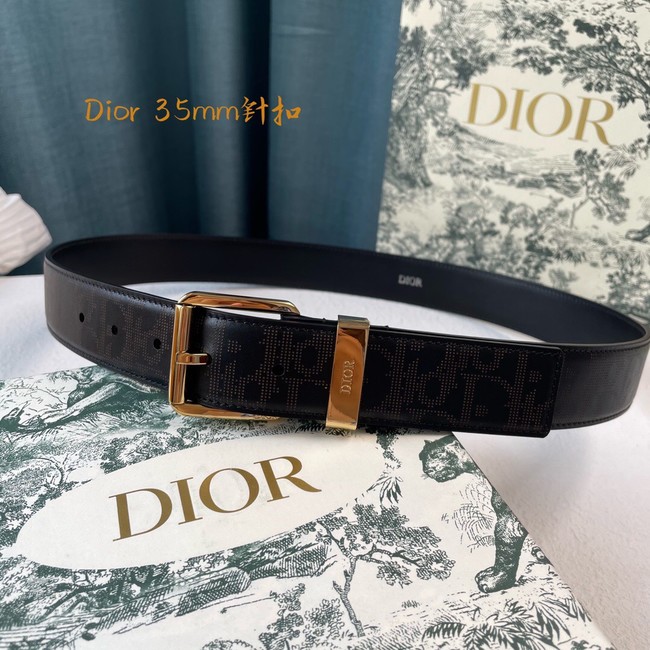 Dior calf leather 35MM BELT M0472S