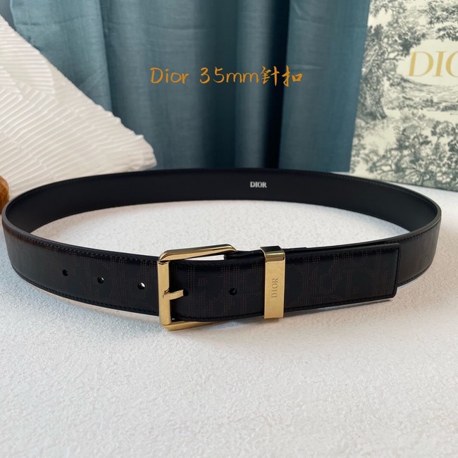 Dior calf leather 35MM BELT M0472S