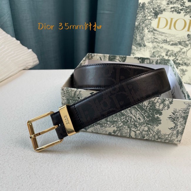 Dior calf leather 35MM BELT M0472S