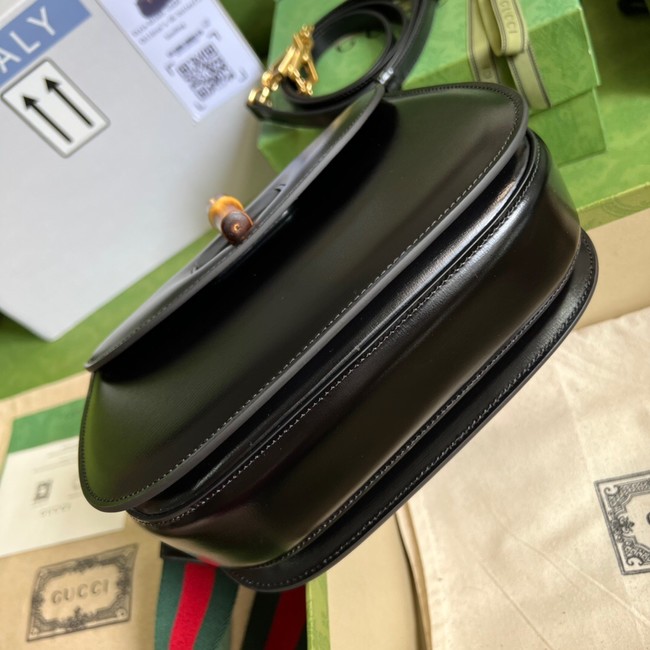 Gucci Small top handle bag with Bamboo 675797 black