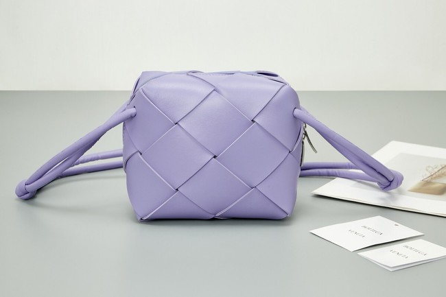 Bottega Veneta Mini Cassette Camera Bag 701915 Purple