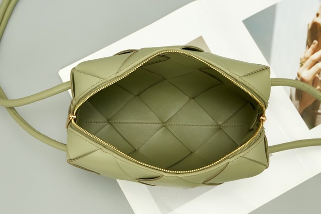 Bottega Veneta Small Cassette Camera Bag 709417 green