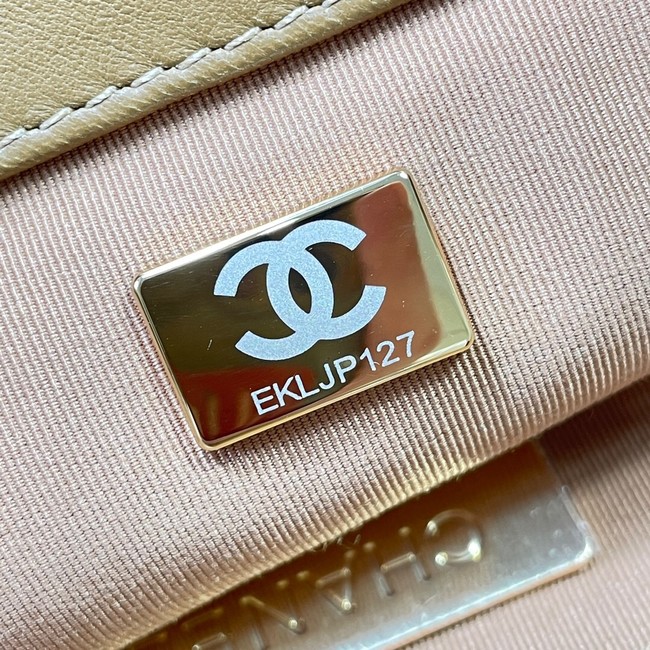 CHANEL 19 SHOPPING BAG AS3519 apricot