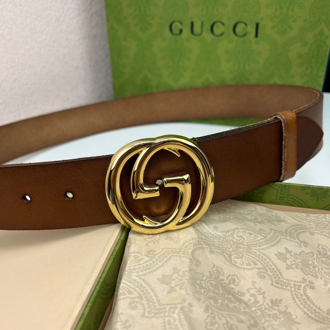 Gucci Blondie 40MM leather belt 709952-2