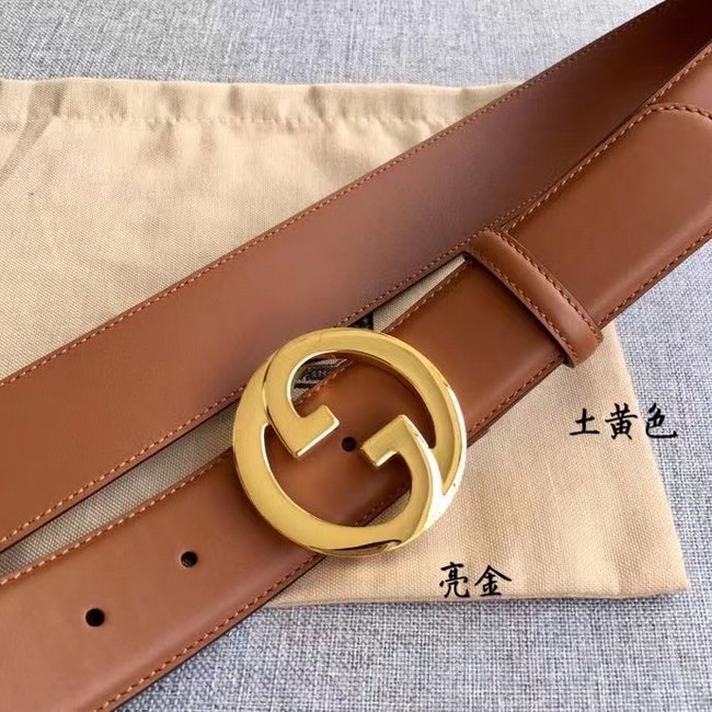 Gucci Blondie 38MM leather belt 703147-1