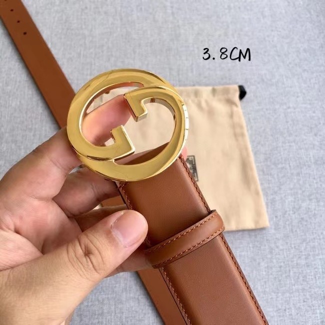 Gucci Blondie 38MM leather belt 703147-1