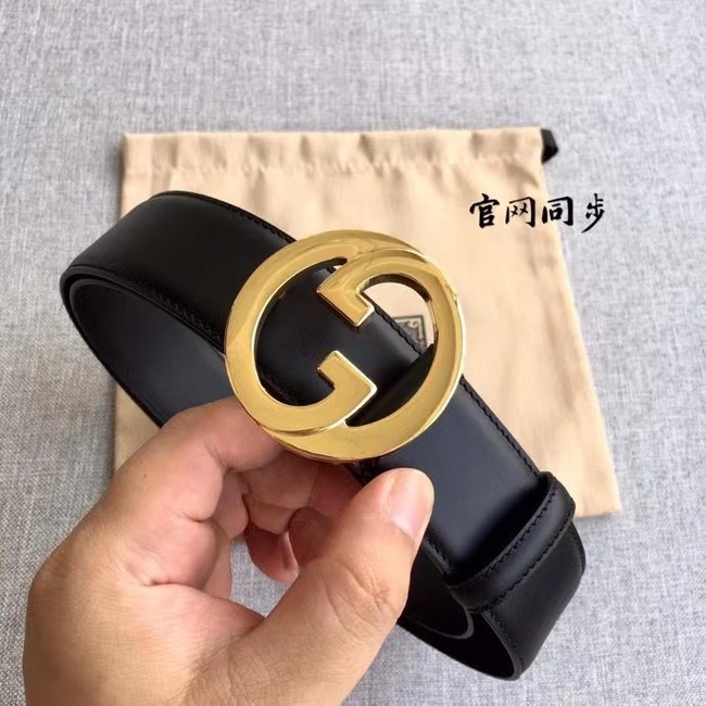 Gucci Blondie 38MM leather belt 703147-4