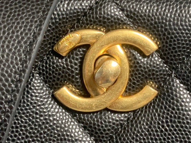 Chanel SMALL SHOPPING BAG AS3400 black