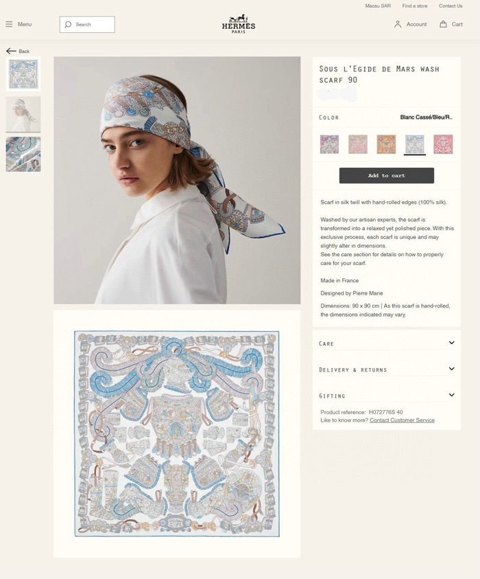 Hermes Scarf HEC00262