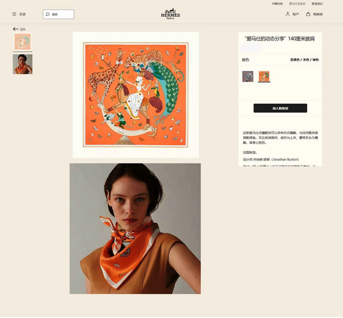 Hermes Scarf HEC00389