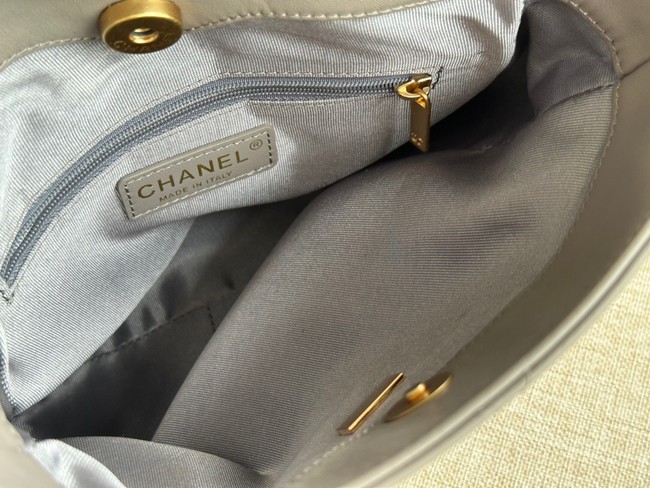 Chanel SMALL SHOPPING BAG AS2985 gray