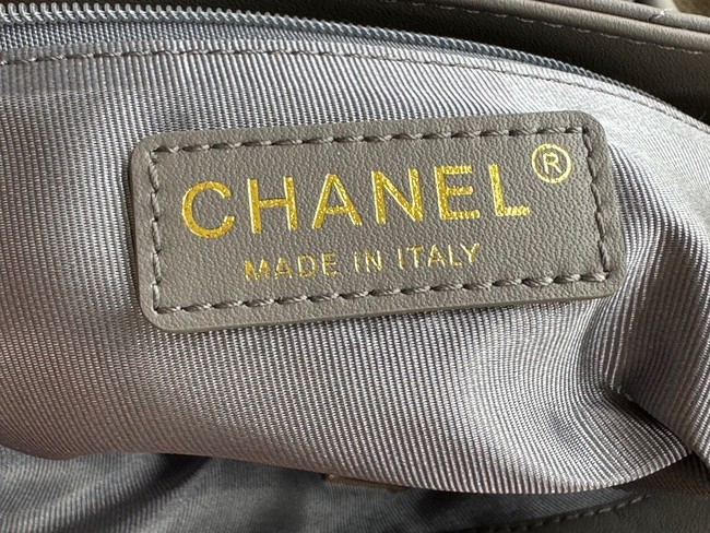 Chanel SMALL SHOPPING BAG AS2985 gray