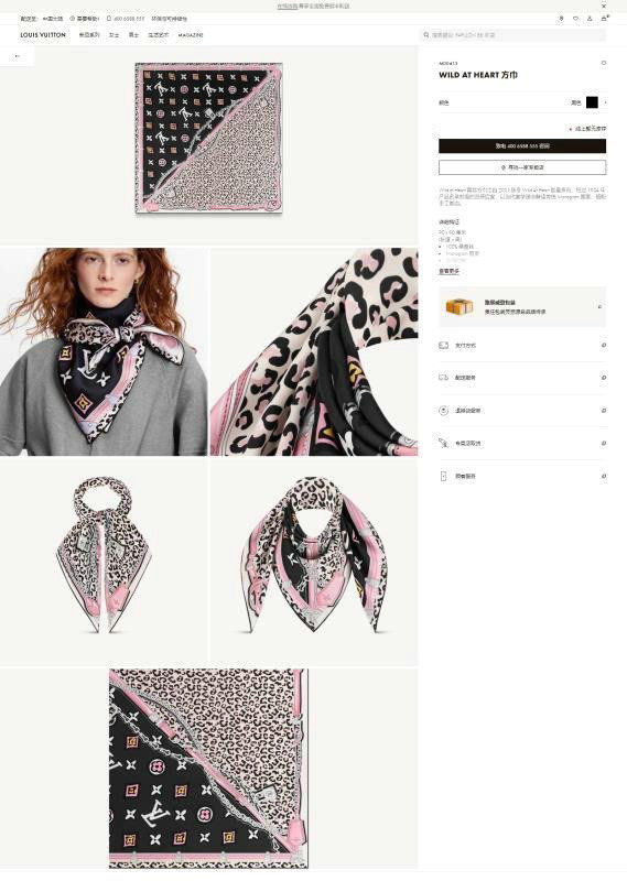 Louis Vuitton Scarf LVC00095