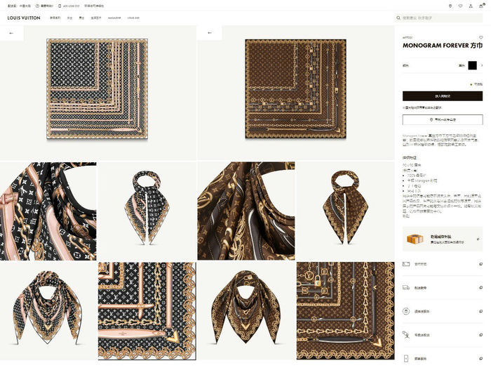 Louis Vuitton Scarf LVC00295