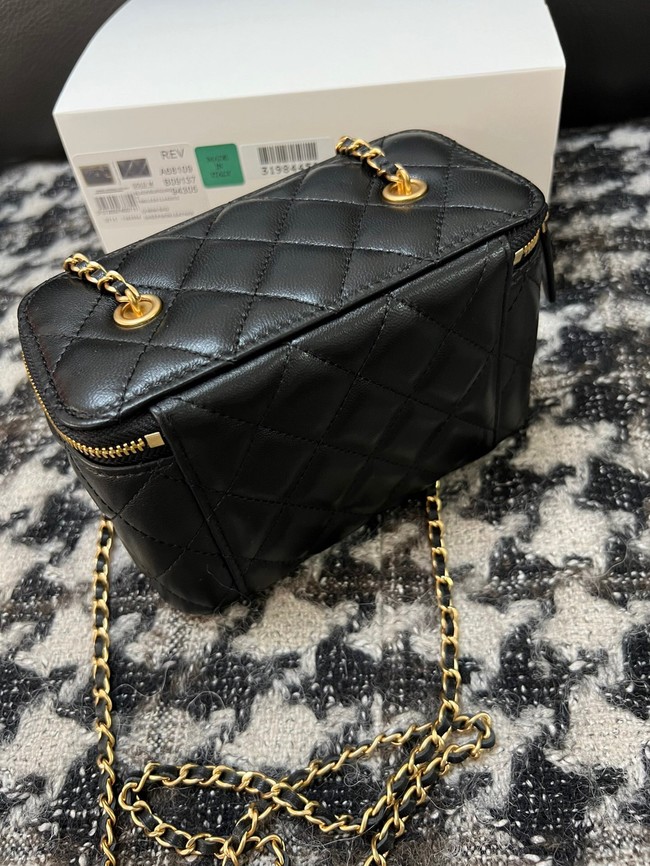 CHANEL VANITY WITH CHAIN 68105 Black