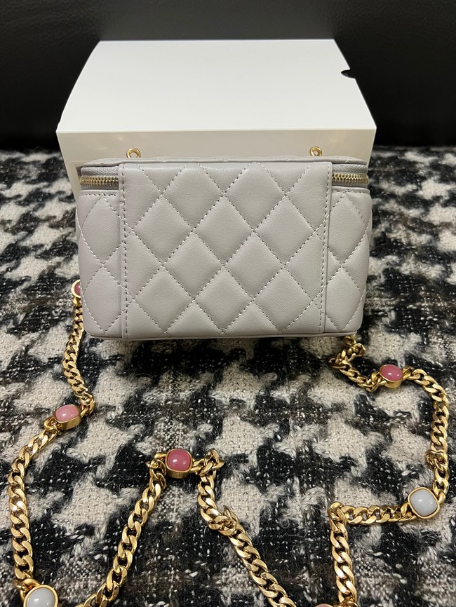 CHANEL VANITY WITH CHAIN AP2937 grey