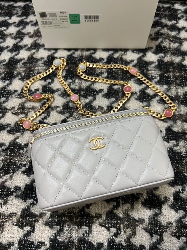 CHANEL VANITY WITH CHAIN AP2937 grey