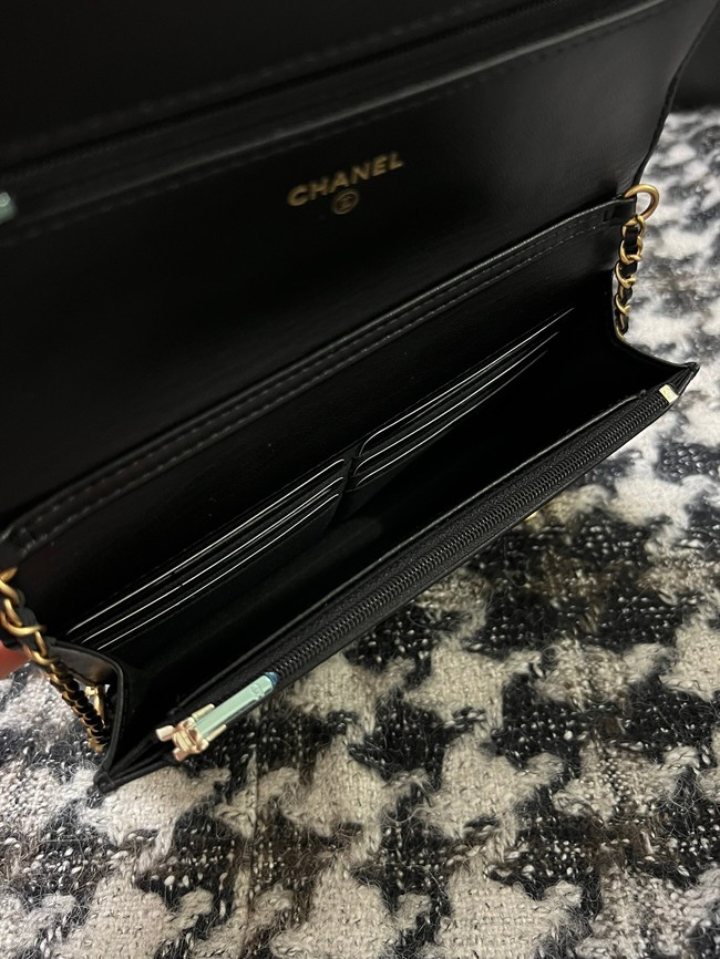 Chanel WALLET ON CHAIN AP3035 black