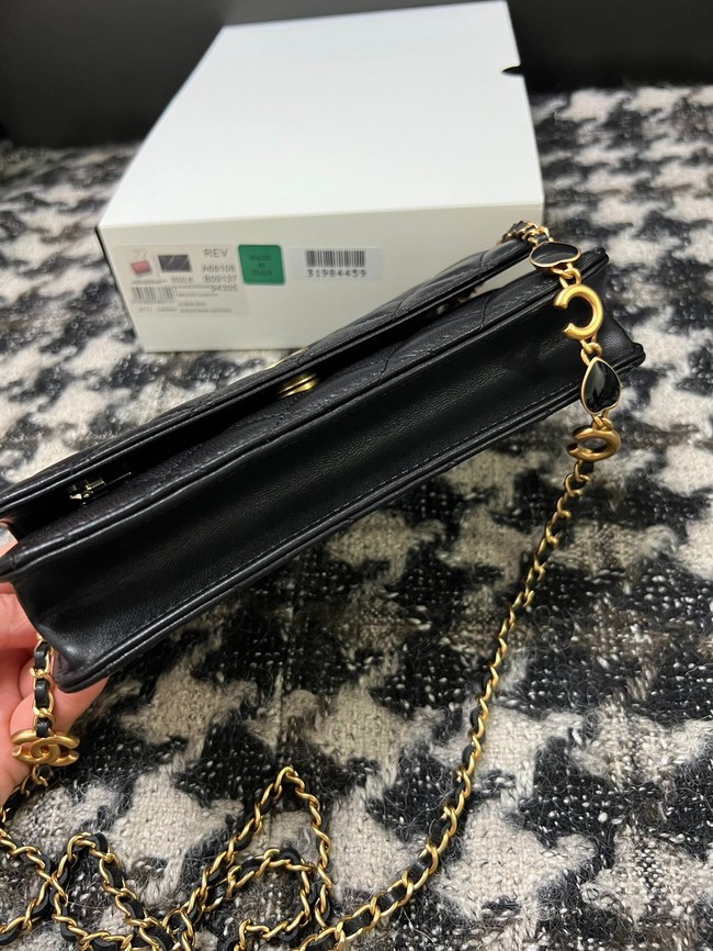 Chanel WALLET ON CHAIN AP3035 black