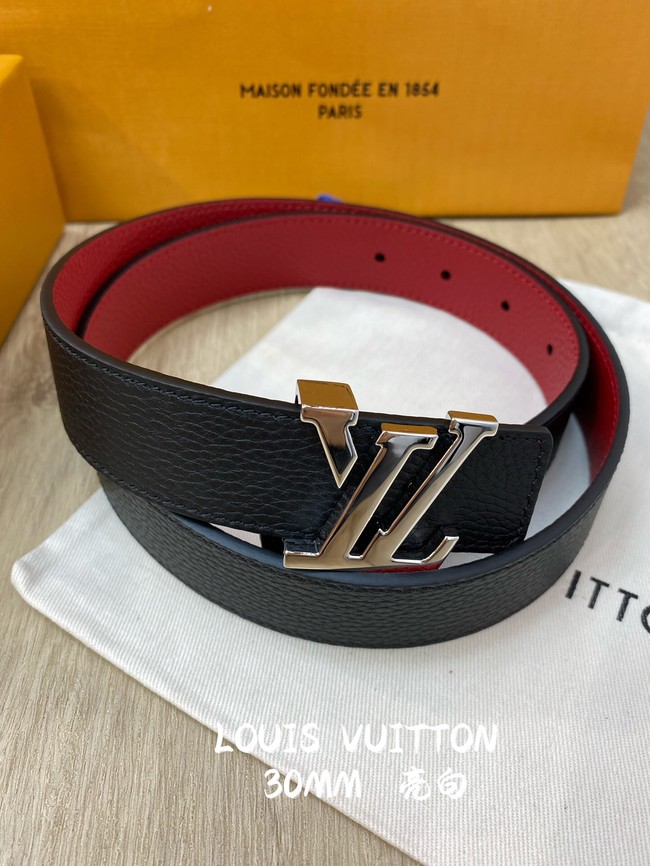 Louis Vuitton 30MM Leather Belt 7097-3