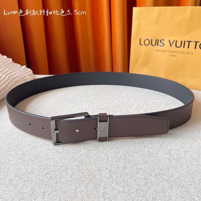 Louis Vuitton 35MM Leather Belt 7098-1