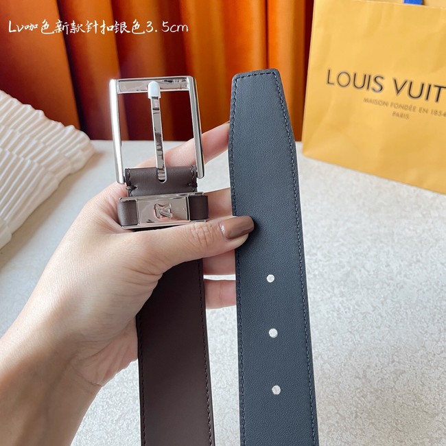 Louis Vuitton 35MM Leather Belt 7098-3