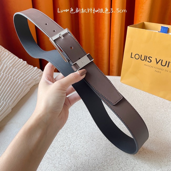 Louis Vuitton 35MM Leather Belt 7098-3