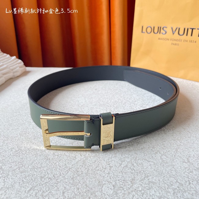 Louis Vuitton 35MM Leather Belt 7098-5