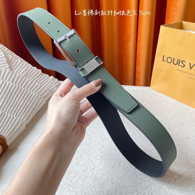 Louis Vuitton 35MM Leather Belt 7098-6