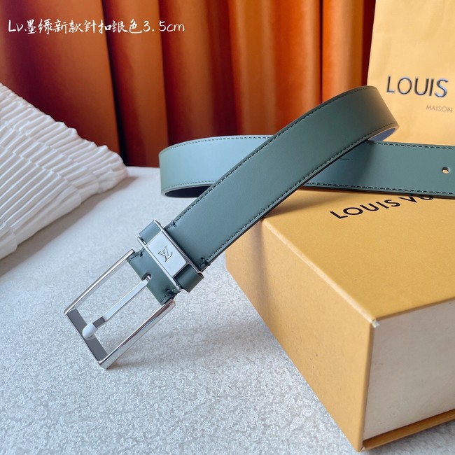 Louis Vuitton 35MM Leather Belt 7098-6