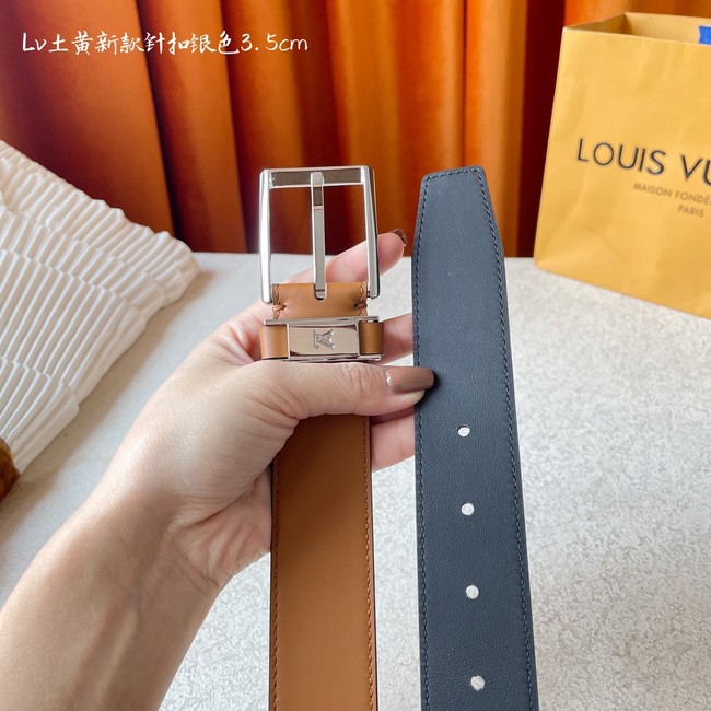 Louis Vuitton 35MM Leather Belt 7098-9