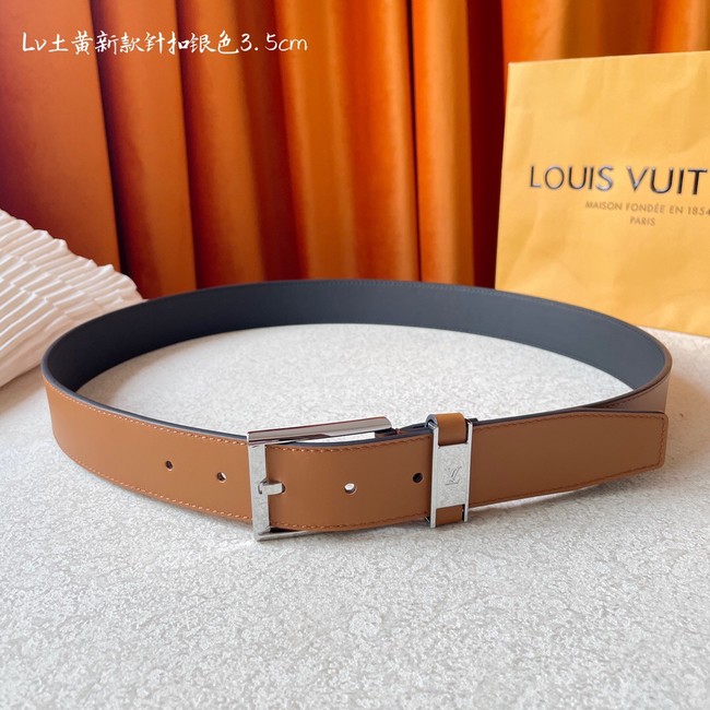 Louis Vuitton 35MM Leather Belt 7098-9