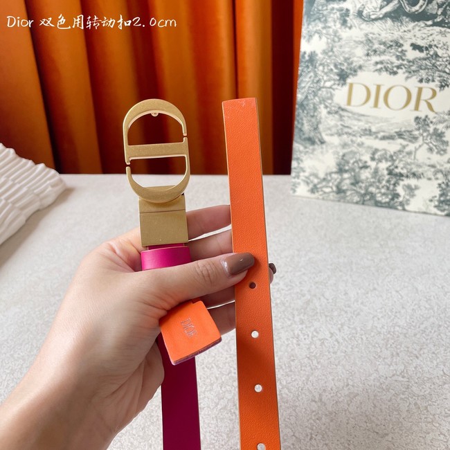 Dior 20MM Leather Belt 7102-2