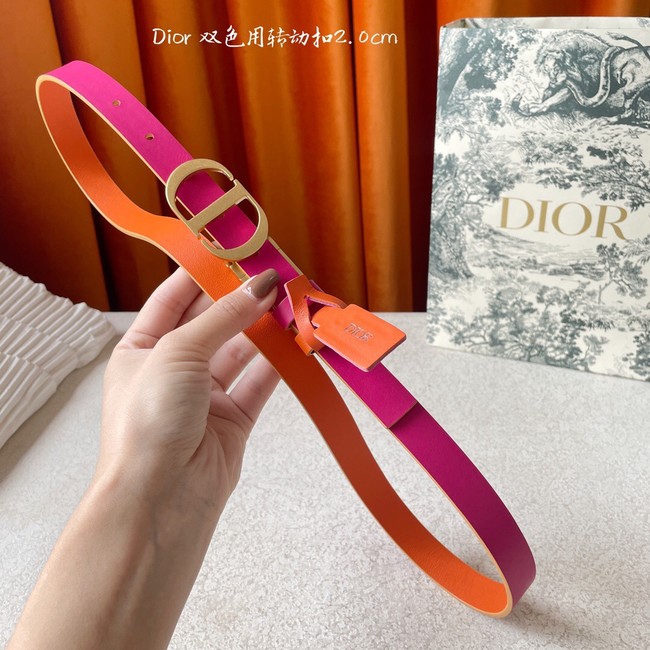 Dior 20MM Leather Belt 7102-2