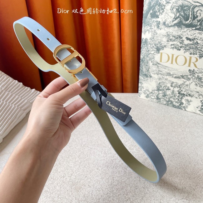 Dior 20MM Leather Belt 7102-3