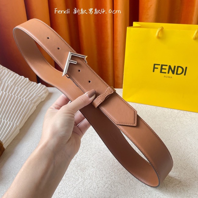 Fendi Leather 40MM Belt 7104-2