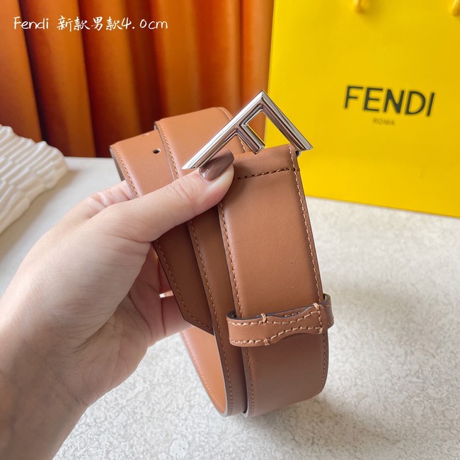 Fendi Leather 40MM Belt 7104-2