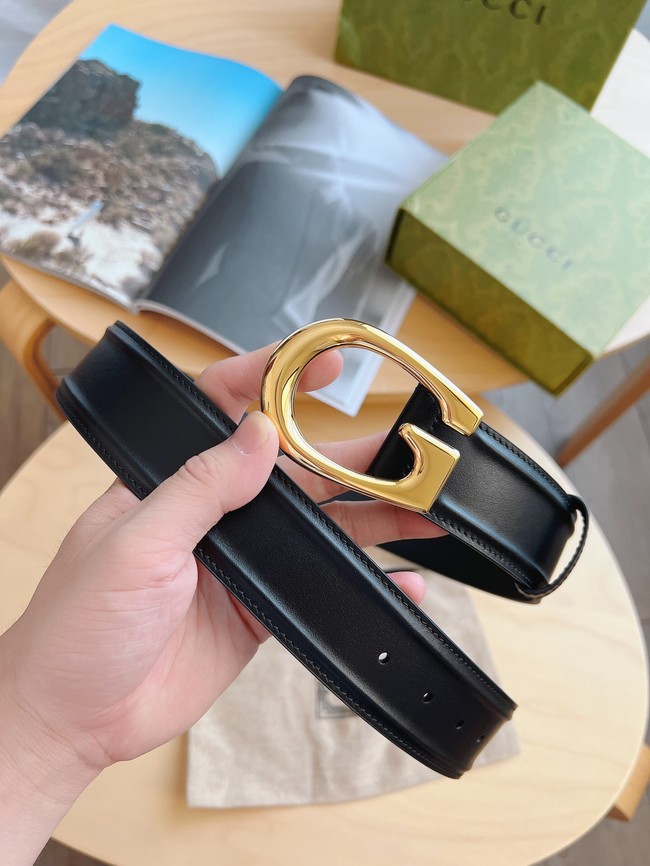 Gucci 40MM Leather Belt 7106-2