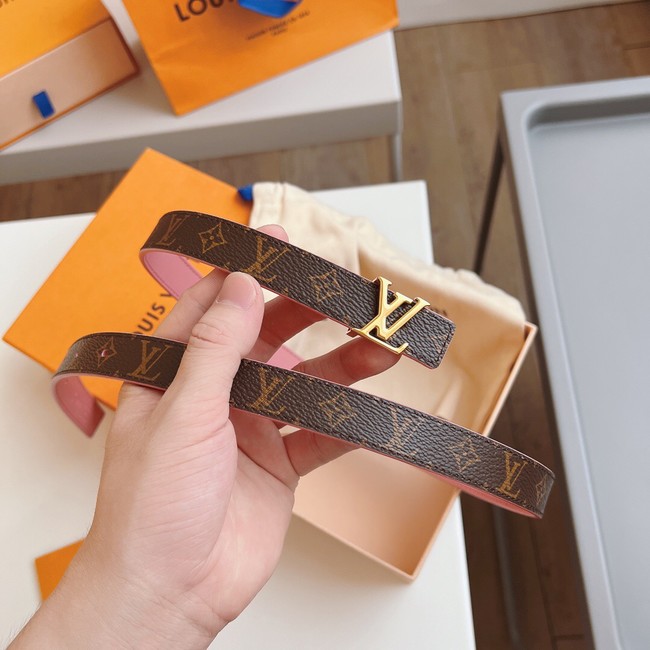 Louis Vuitton 20MM Leather Belt 7108-6