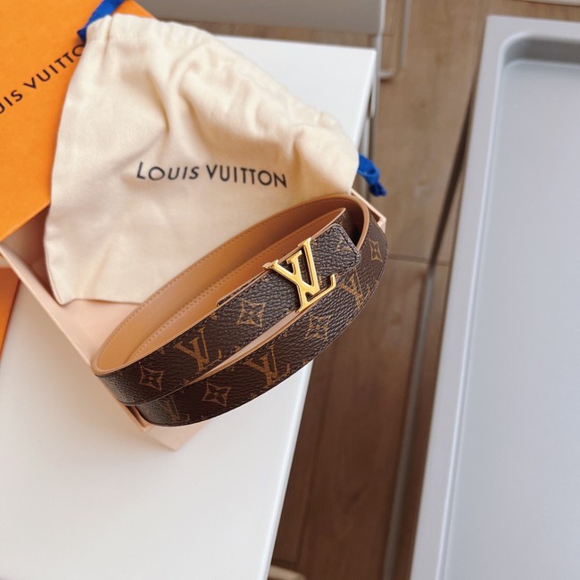 Louis Vuitton 20MM Leather Belt 7108-7