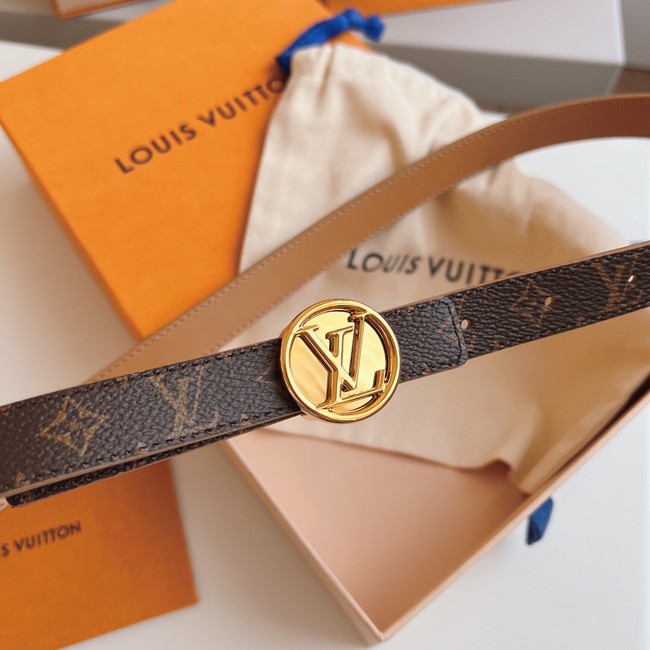 Louis Vuitton 20MM Leather Belt 7108-9