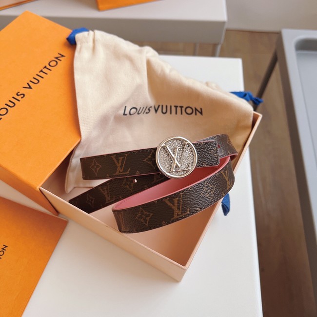 Louis Vuitton 20MM Leather Belt 7108-9