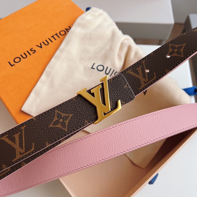 Louis Vuitton 30MM Leather Belt 7109-4